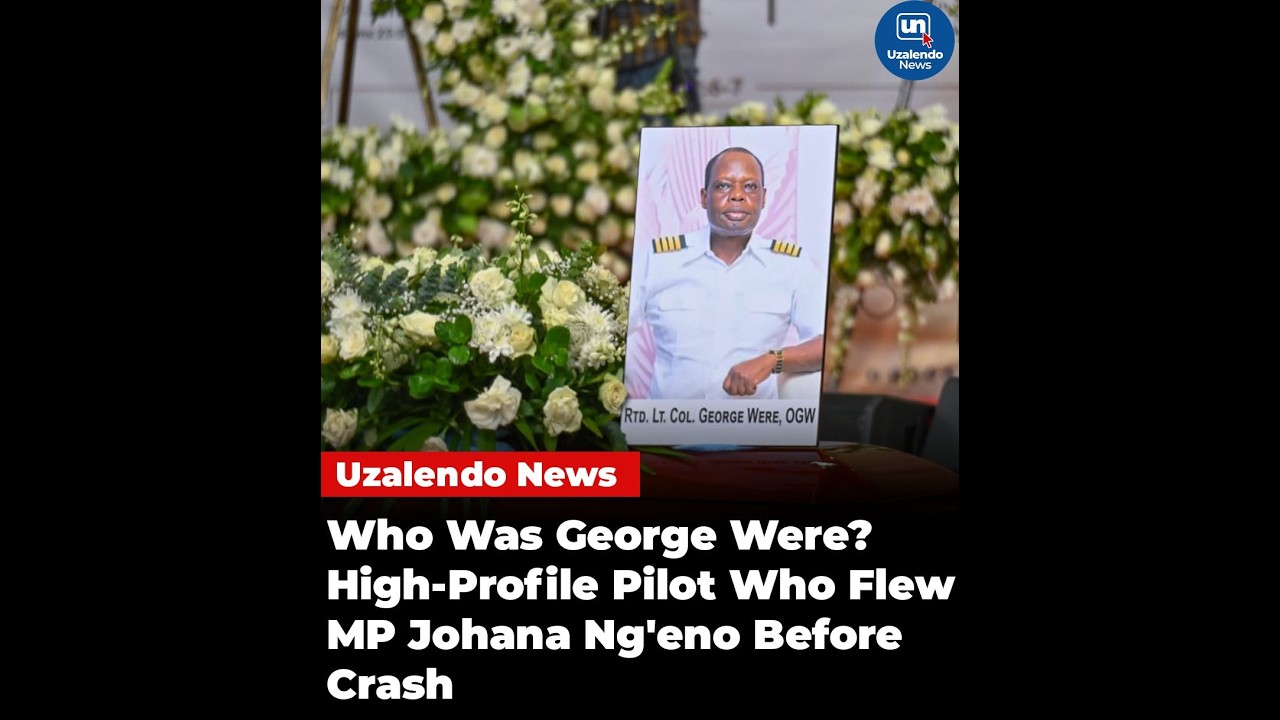 LIVE: Funeral Service of the Late Pilot George Were, Who Died of Chopper Crash, Nyakach, Kisumu
