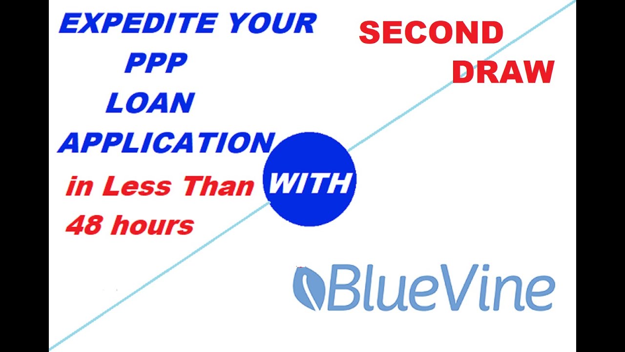 PPP Second Draw with Bluevine