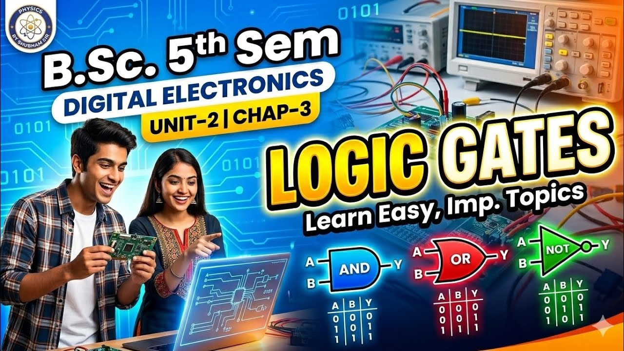 B.Sc. 5th Sem. DIGITAL ELECTRONICS UNIT 2 CHAP.3 LOGIC GATES