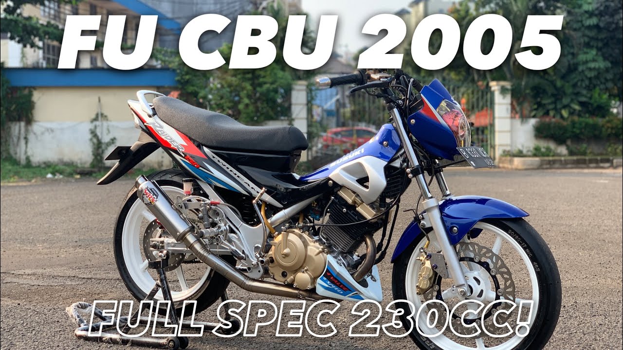 MENOLAK PUNAH! SATRIA FU CBU 2005 Full Modifikasi Full Spec 230cc!!