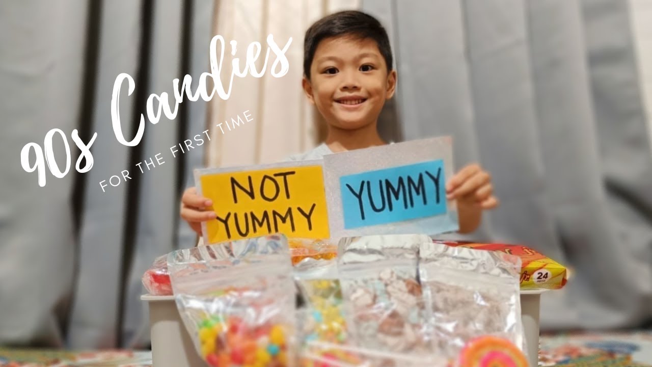 TRYING THE CLASSIC FILIPINO 90s CANDY FOR THE FIRST TIME!!! | PART1  |CW TV