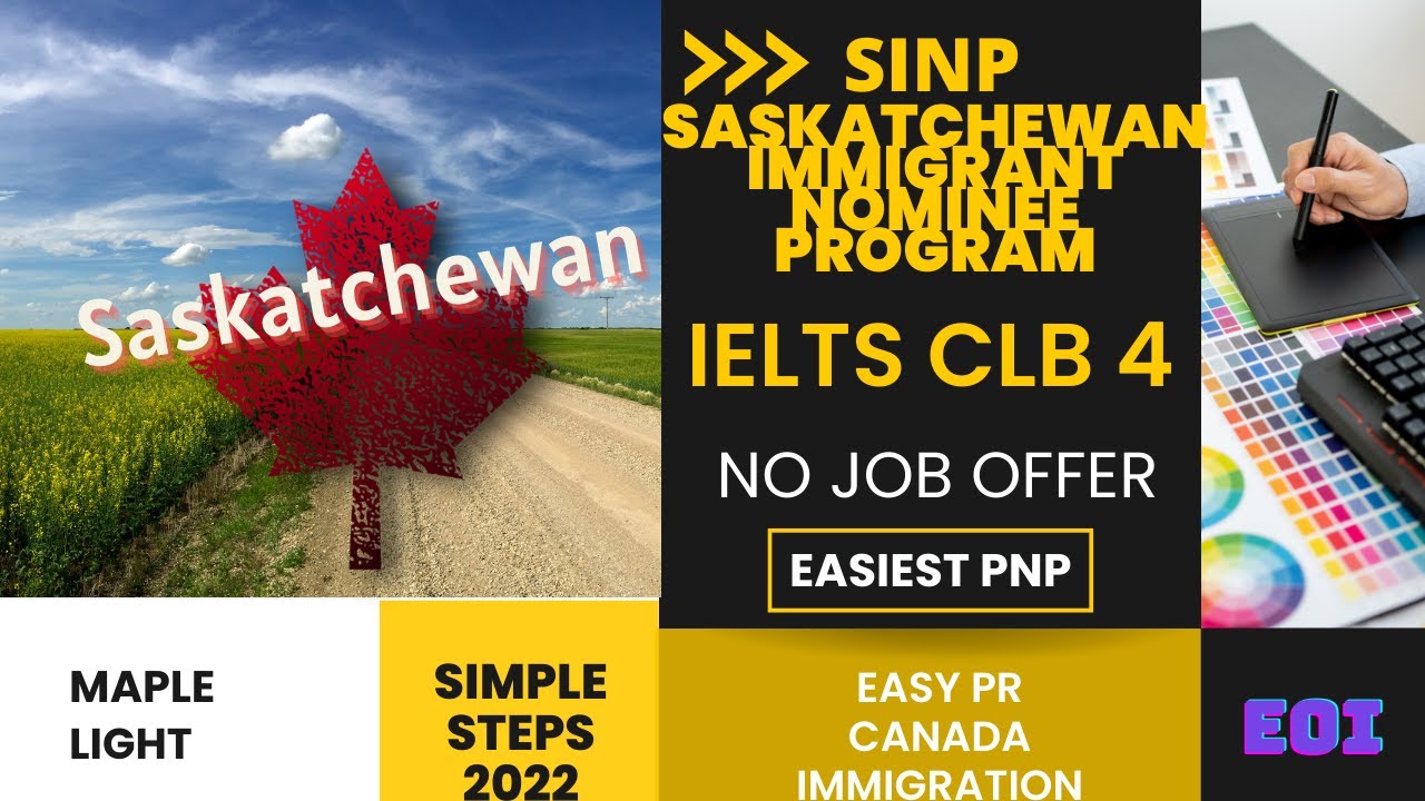 SINP EE EASY PNP International Skilled Worker EOI SUBMISSION-ALL STEPS How to Apply IN 2022- CAN PR
