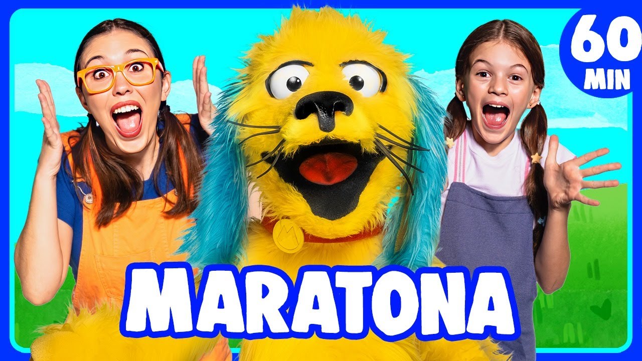 MARATONA HORA DO MOSTARDA - 1 HORA | Desenho Infantil