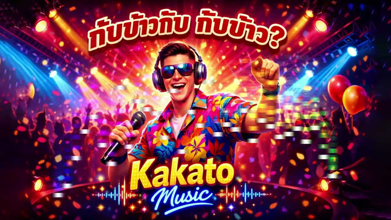 กับข้าว กับข้าว กับข้าว — DJ AI | ปาร์ตี้สุดมันส์ ที่ทุกคนต้องร้องตาม! 🎧🔥