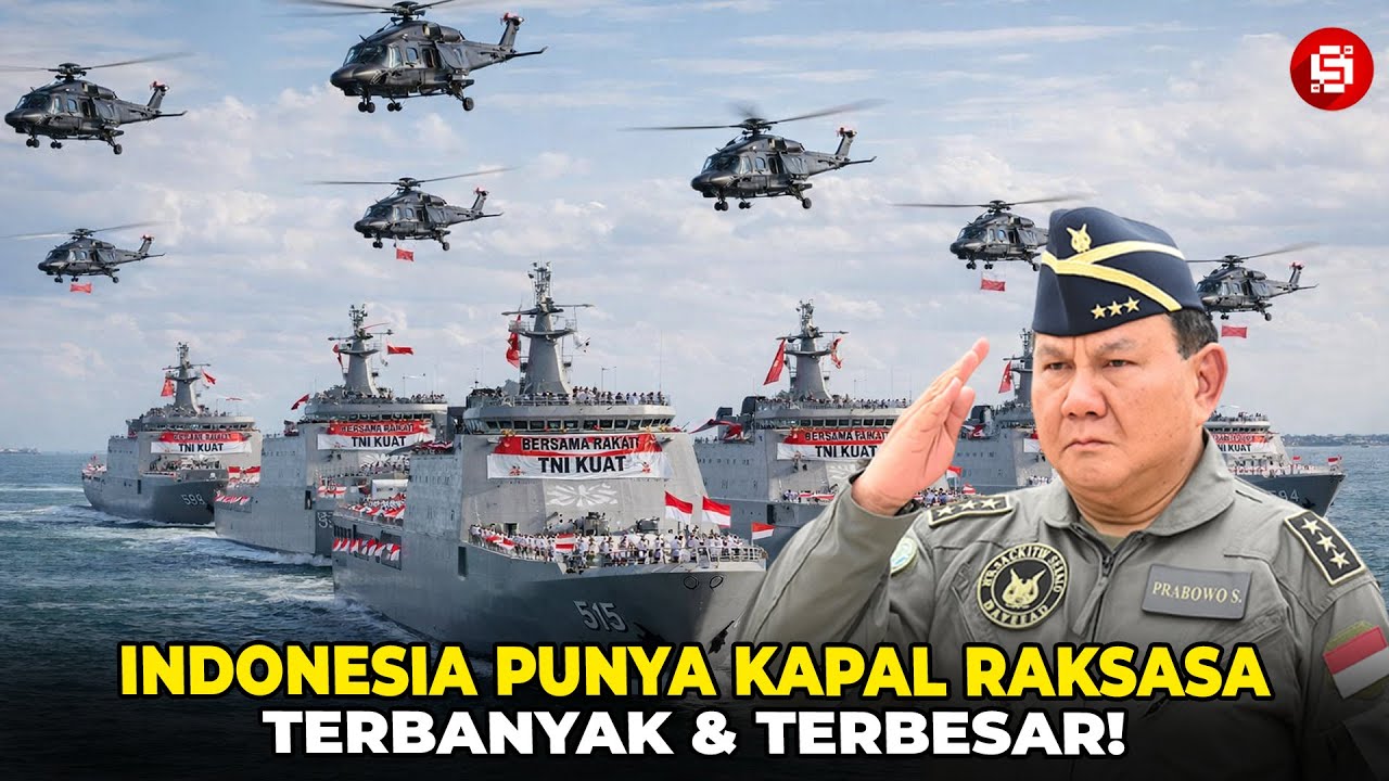 INDONESIA TERBANYAK!? Inilah Negara Asia Tenggara dengan Armada Kapal LPD Terbesar!