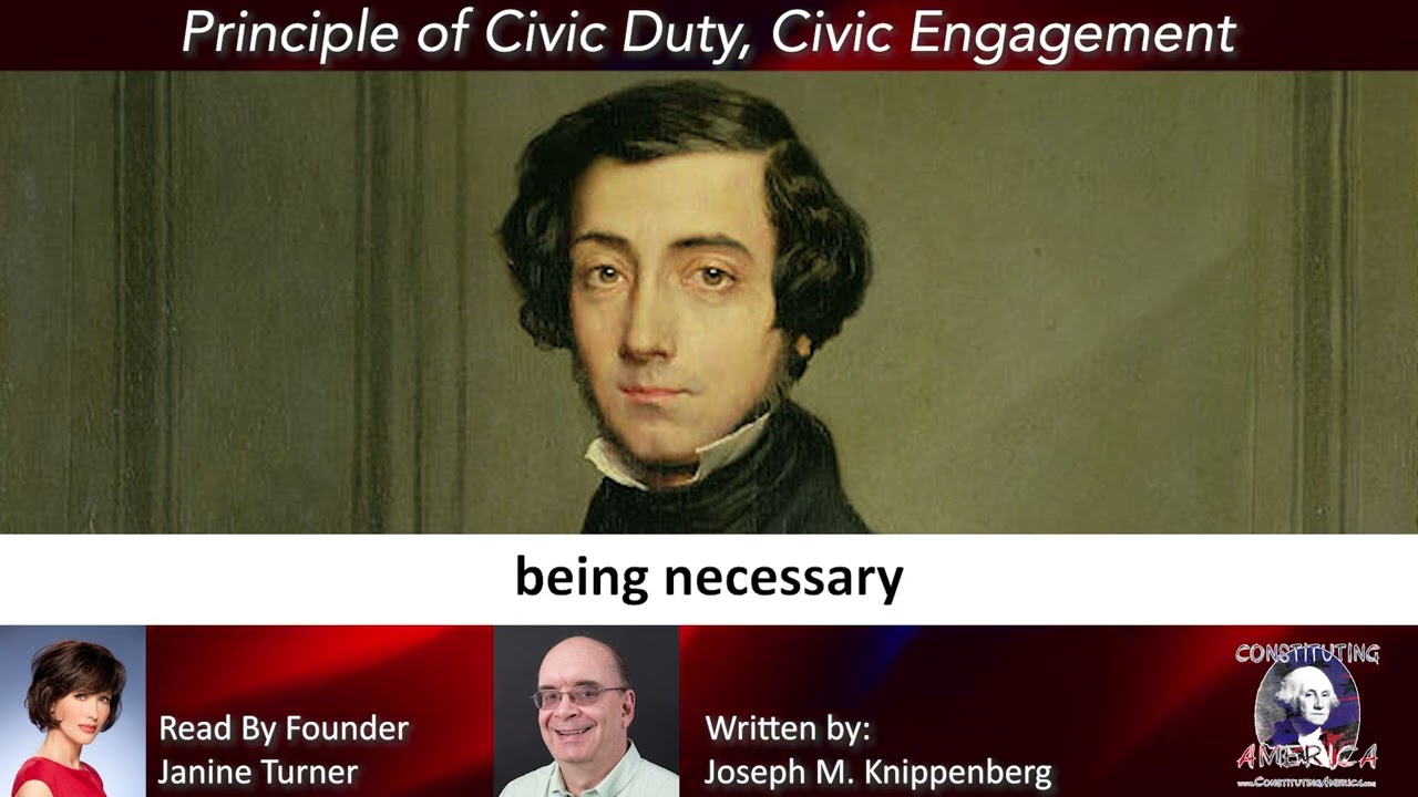Joseph M. Knippenberg | Principle of Civic Duty, Civic Engagement | Essay 13