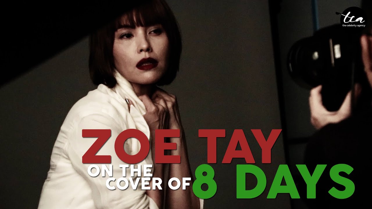 Gorgeous Queen, Zoe Tay, on the covers of 8 Days!