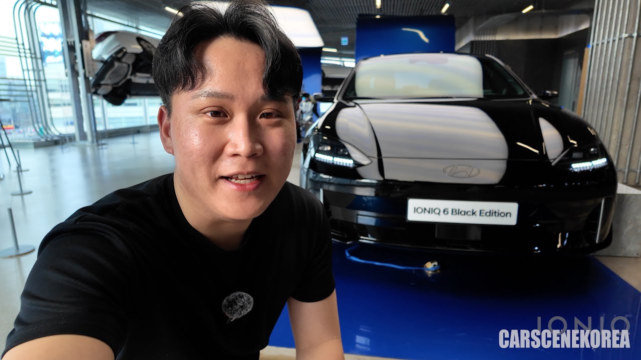Первое черное издание среди IONIQ — Hyundai IONIQ 6 Black Edition 2025 года