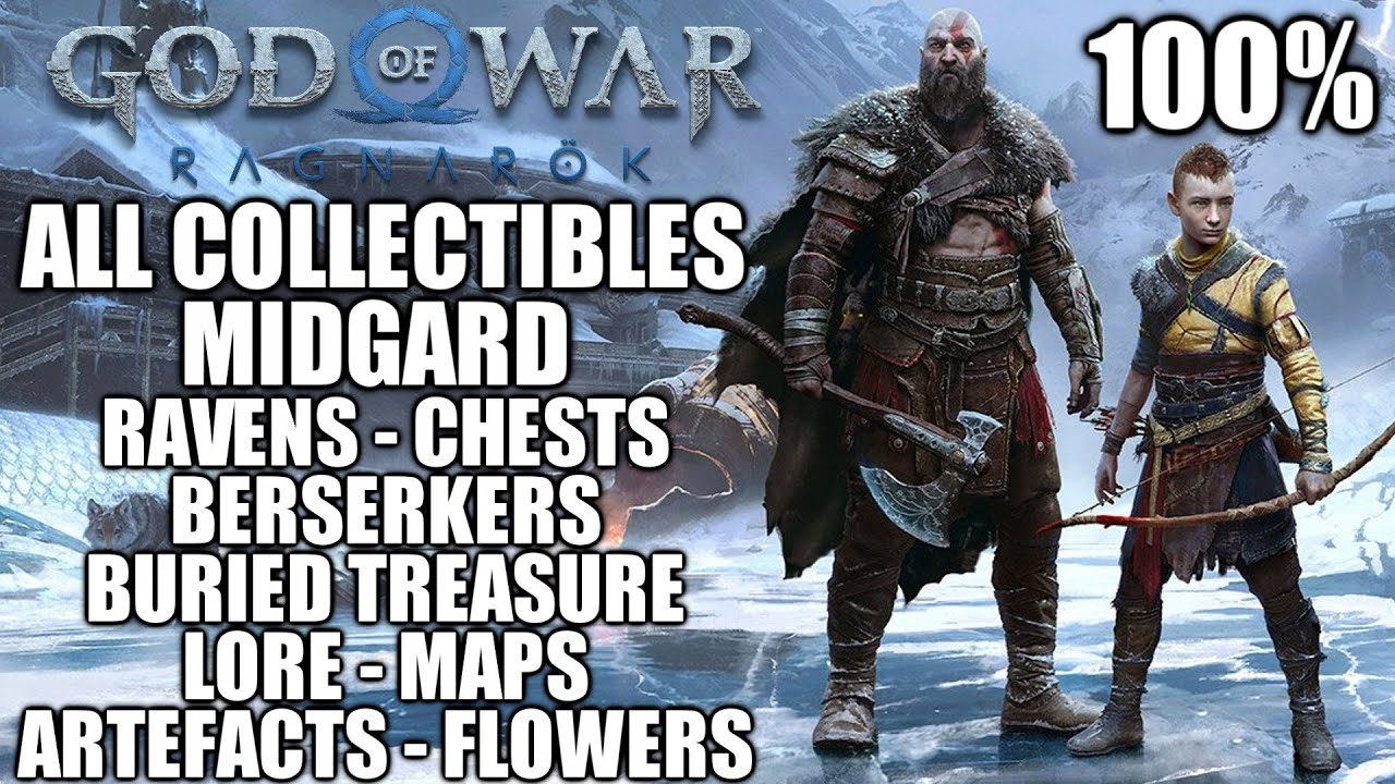 God Of War Ragnarok Midgard All Collectibles Guide - All Ravens, Chests, Favours, Artefacts etc