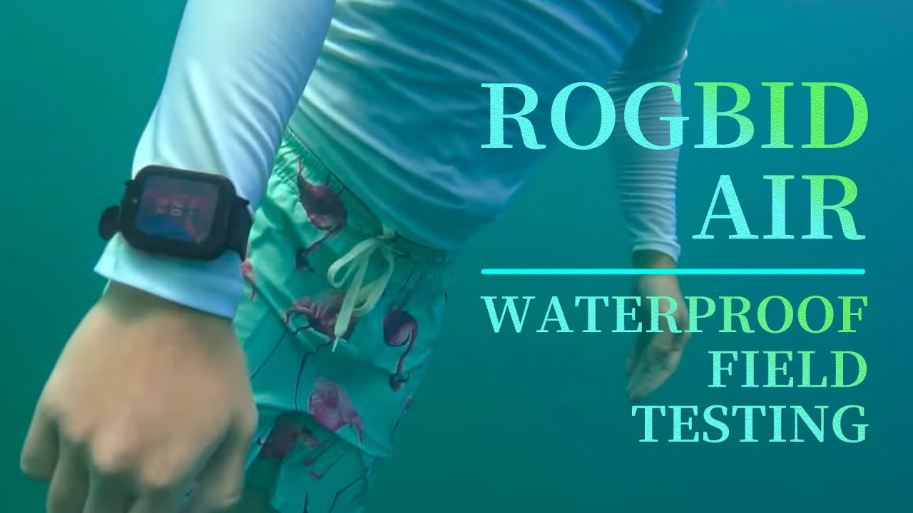 Rogbid Air waterproof test in seawater