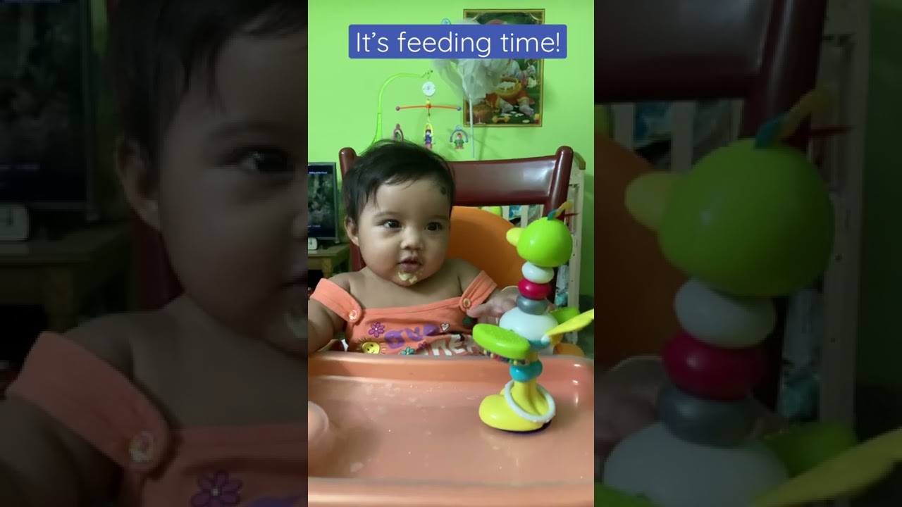 High chair toy for her Joy! #shortsfeed
