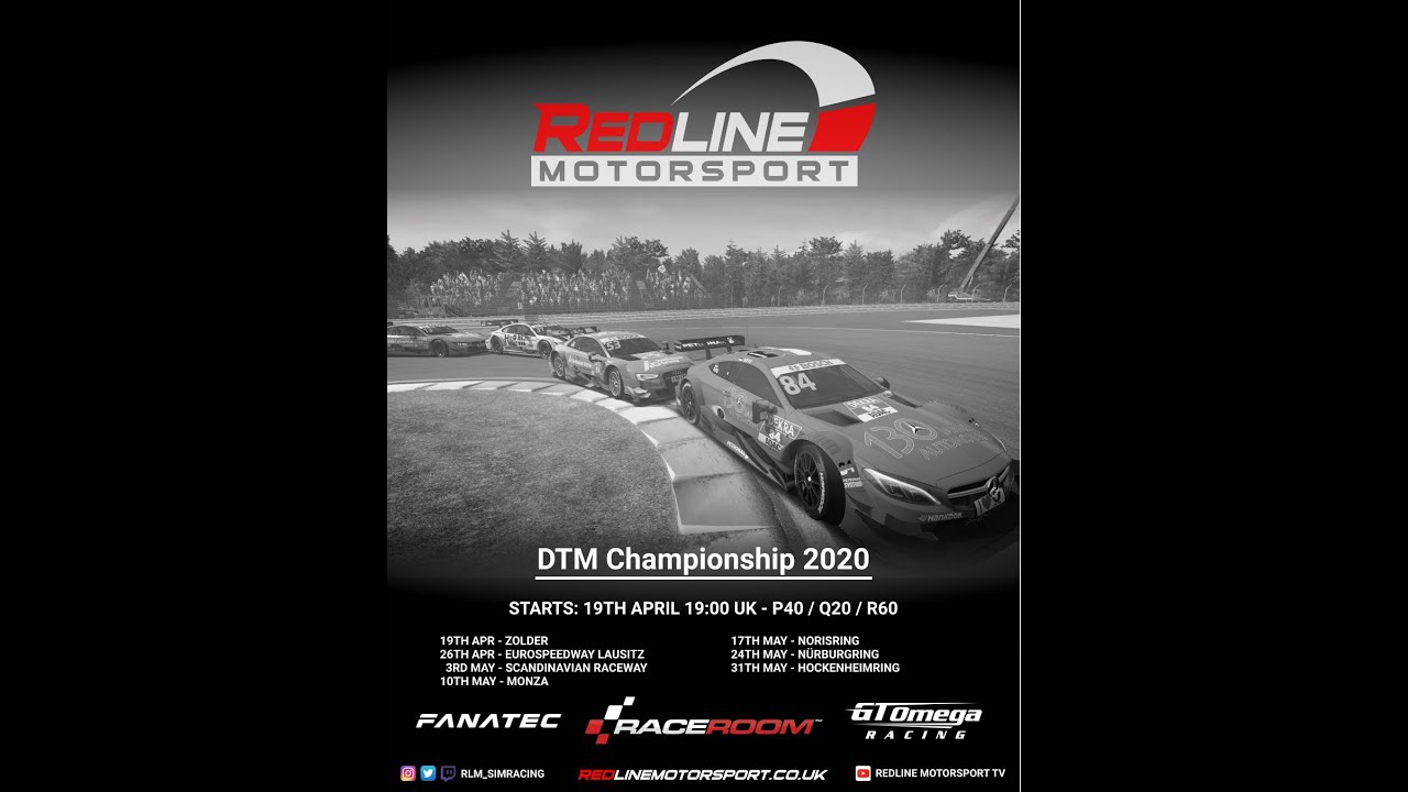 RLM R3E DTM Championship 2020 - Race 5 Norisring