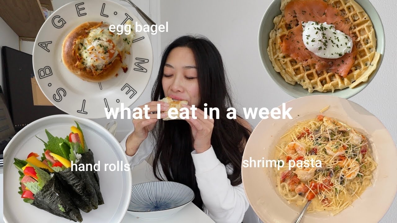 what i eat in a week *asian food + realistic + easy recipes*