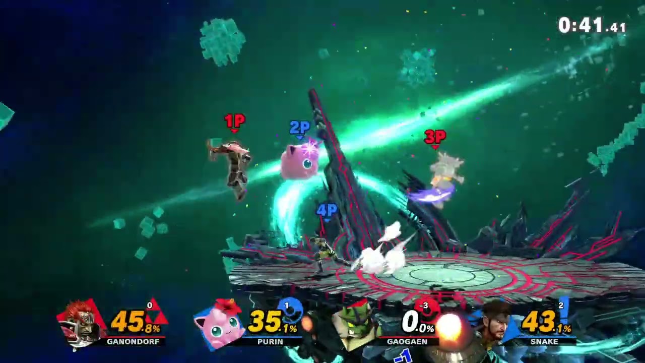 スマブラSP リプレイ チームタイム制 12985 [26年01月分]【プリン 2P自分】