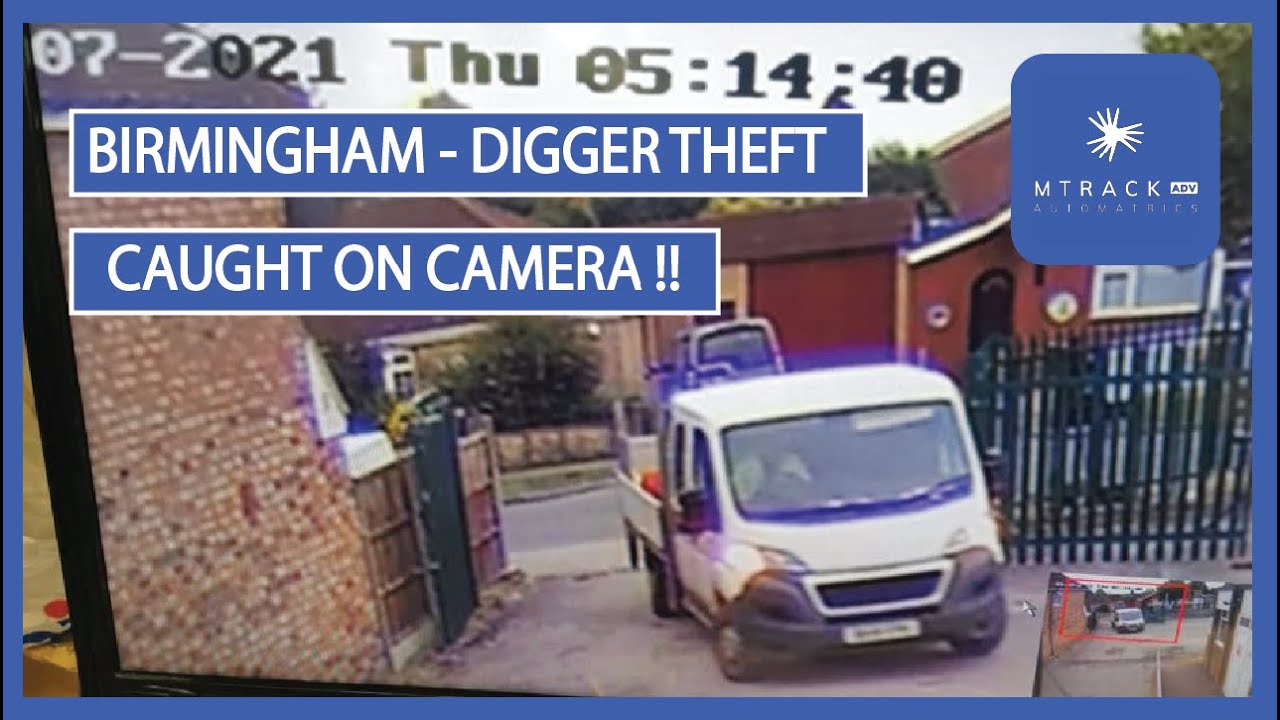 Birmingham Digger Theft - Automatrics Theft Recovery Operation