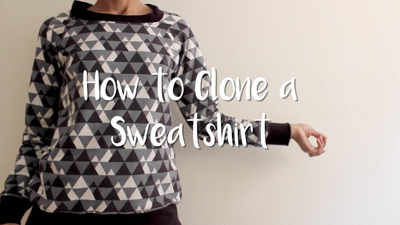 DIY - Cómo clonar una sudadera súper fácil | DIY with Manneken