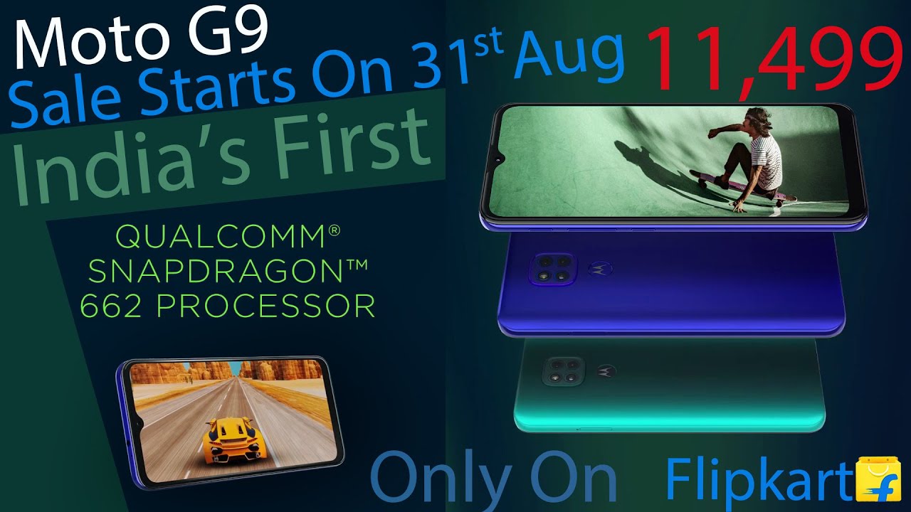 Moto G9 India's First Qualcomm Snapdragon 662 Processor