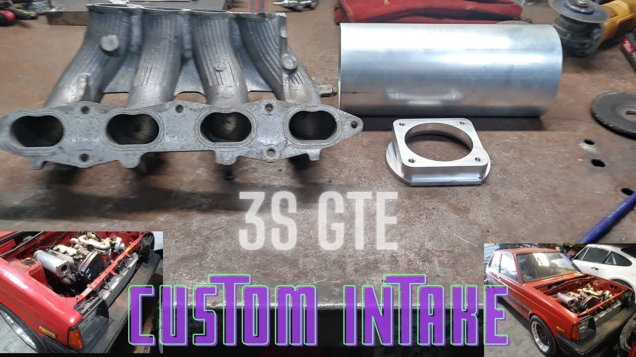 KP61 3SGTE Swap Episode 6 : How to Fabricate Intake Manifold   4K