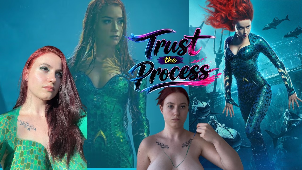 Trust the Process... Mera (Aquaman) Makeup Transformation 💚