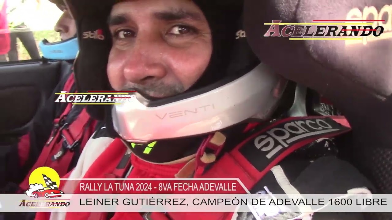 PROGRAMA ACELERANDO - FINAL ADEVALLE CON ENTREGA DE TRES AUTOS/RALLY LA TUNA 2024