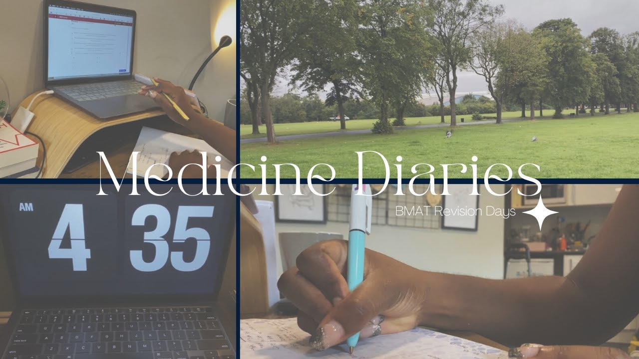 Medicine diaries| Study vlog: BMAT Edition: First few days studying for the BMAT