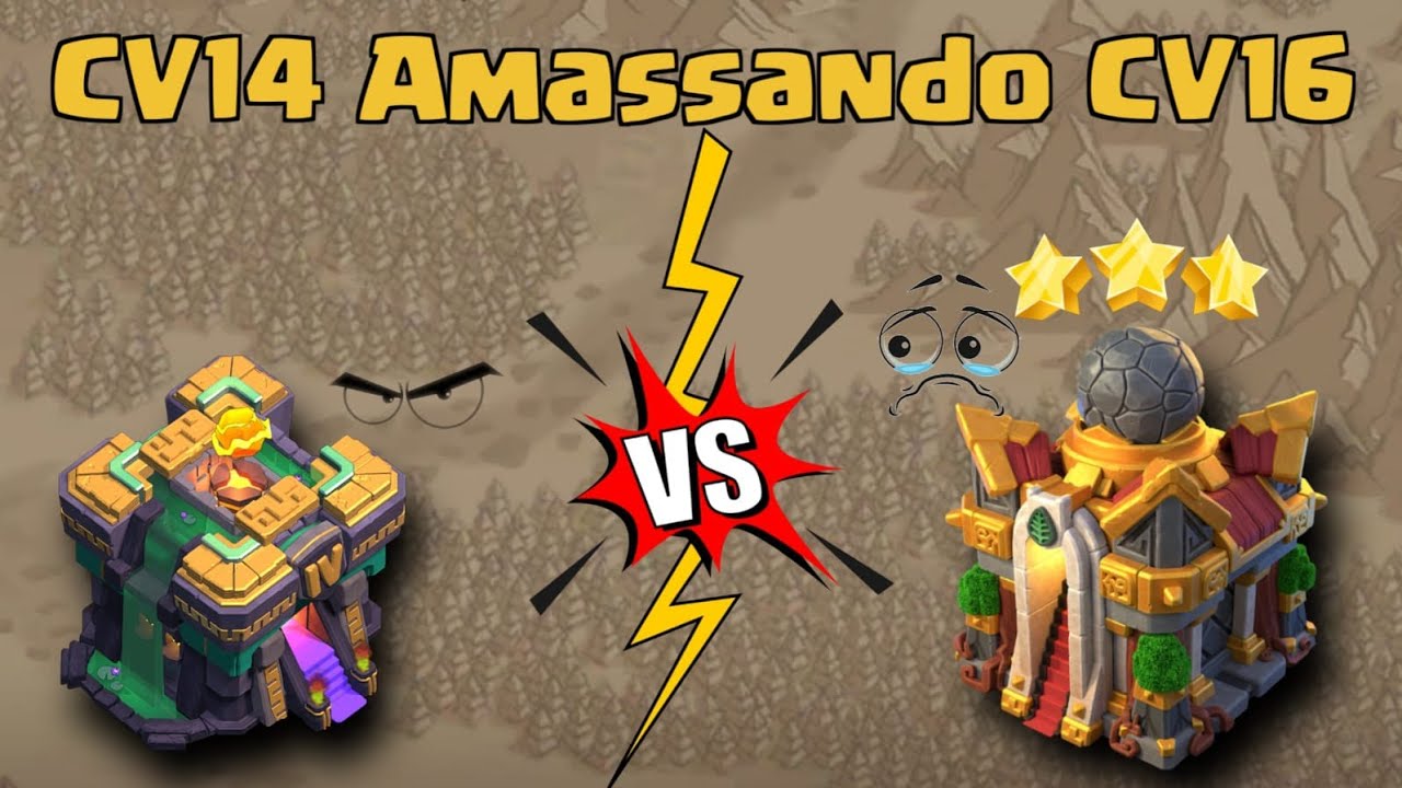 TH14 PETEZANDO TH16 FULL - ATAQUE LENDÁRIO