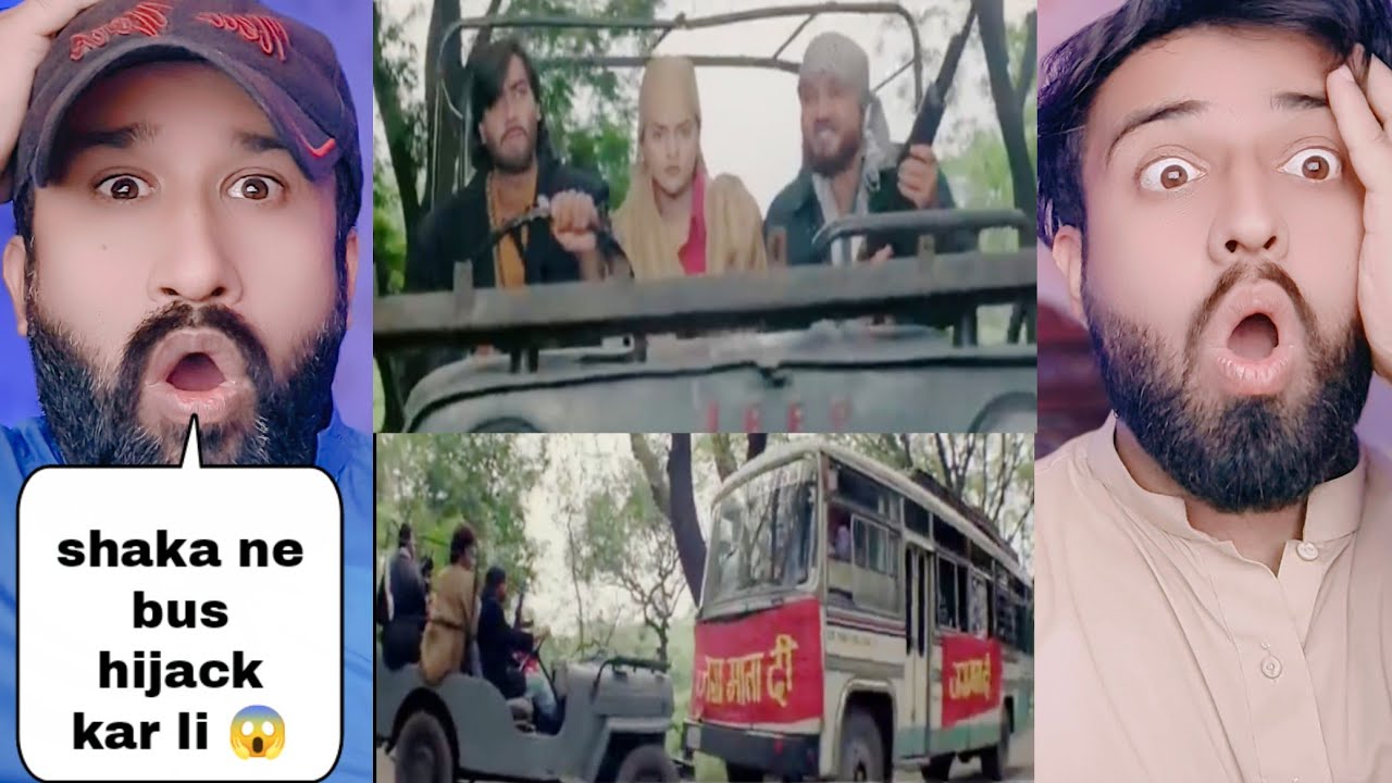 Diljale Movie | Shaka Bus Hijack Scene | Pakistani Reaction |