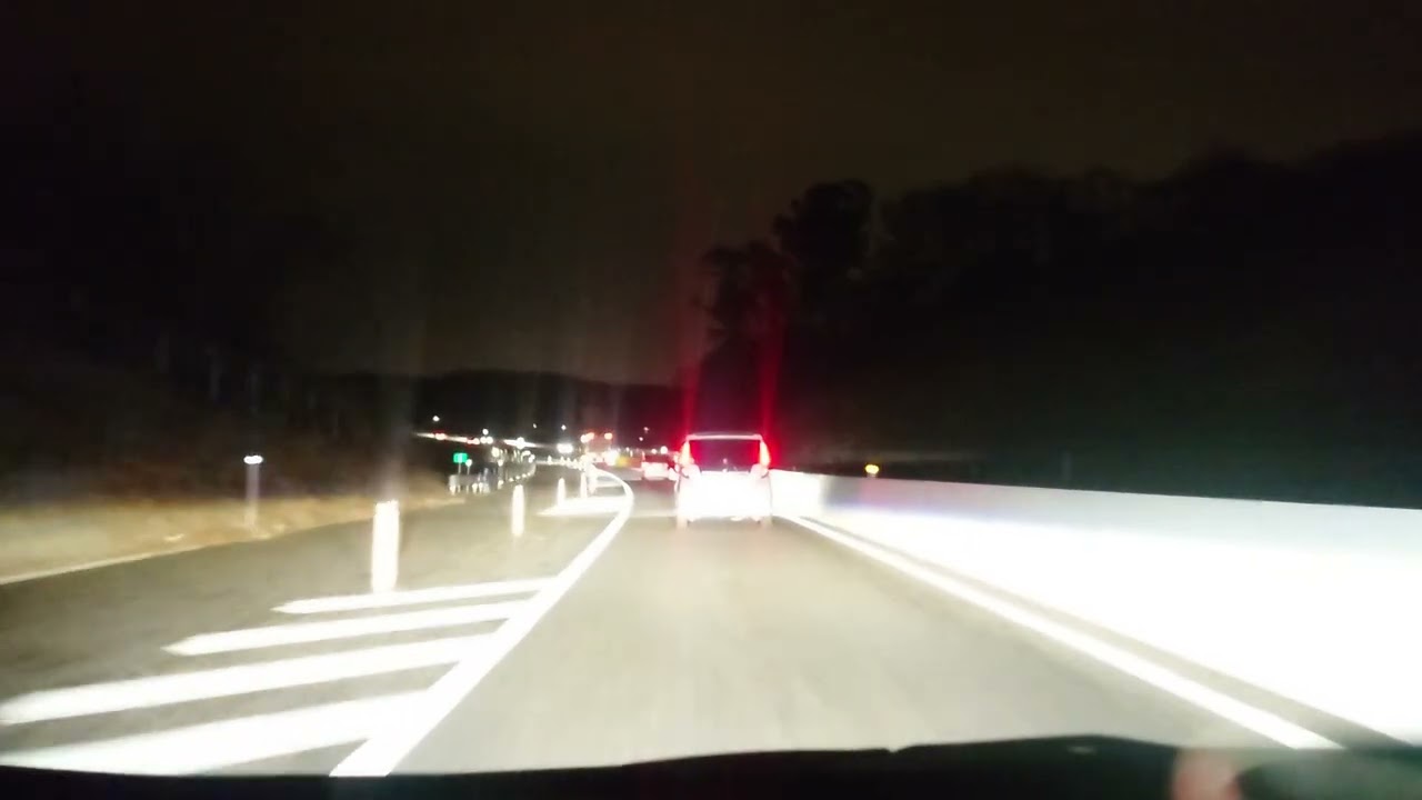 東加古川から　加古川バイパス東播磨道小野終点まで　ドライブ