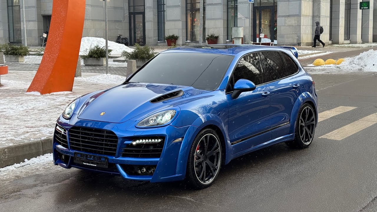 РЕДКИЙ ПОРШЕ КАЕН TECHART MAGNUM! ТАКИХ ПОЧТИ НЕ ОСТАЛОСЬ! 