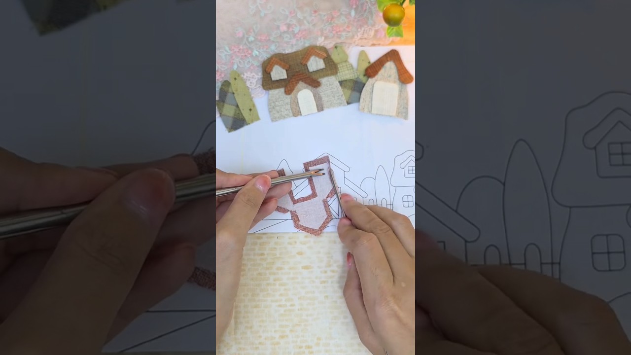 How to do appliqu&eacute; step by step. #appliqu&eacute; #quilting #diy&nbsp; #patchwork #Handmadebag