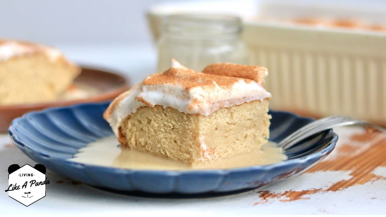 TARTA 3 LECHES VEGANA | Living Like A Panda