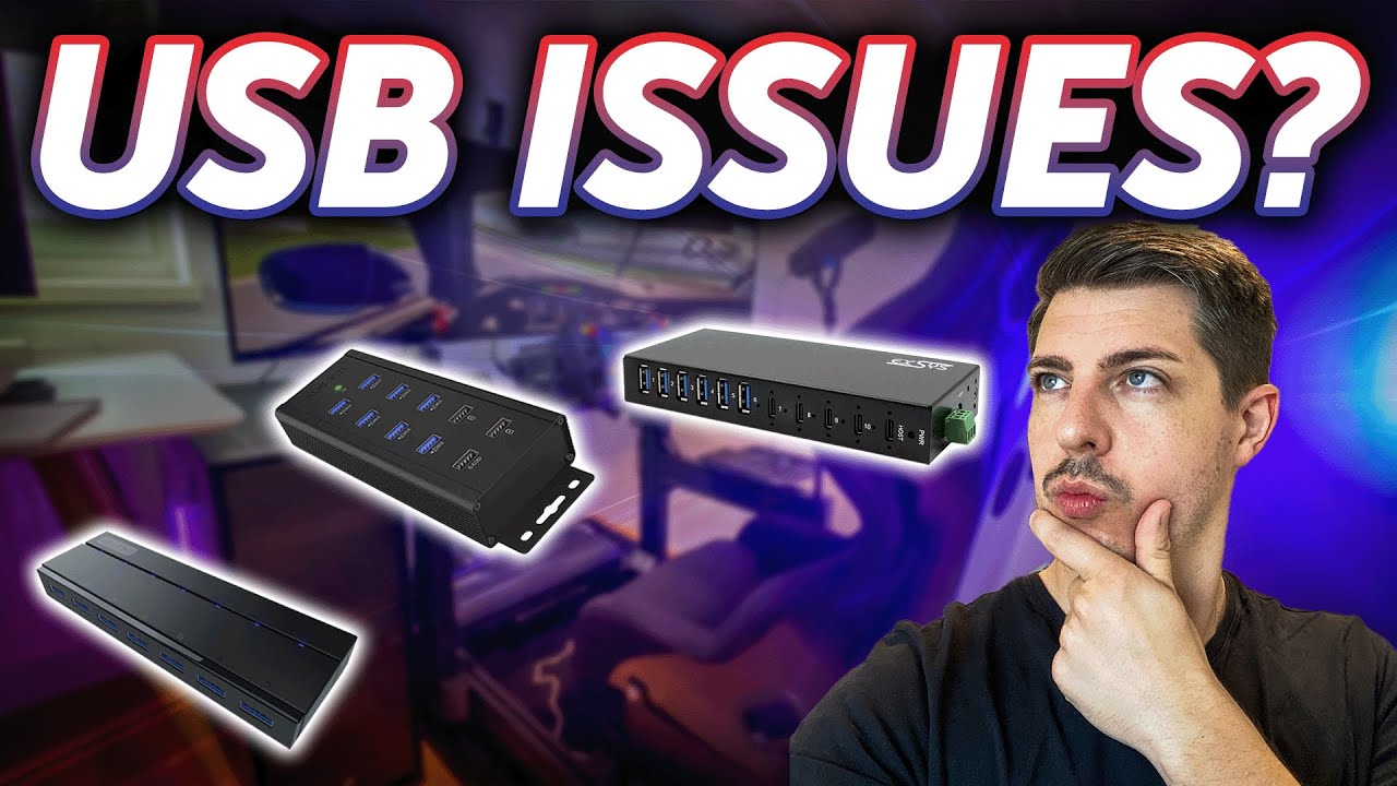 I Fixed My Sim Racing USB Problems… Three Times