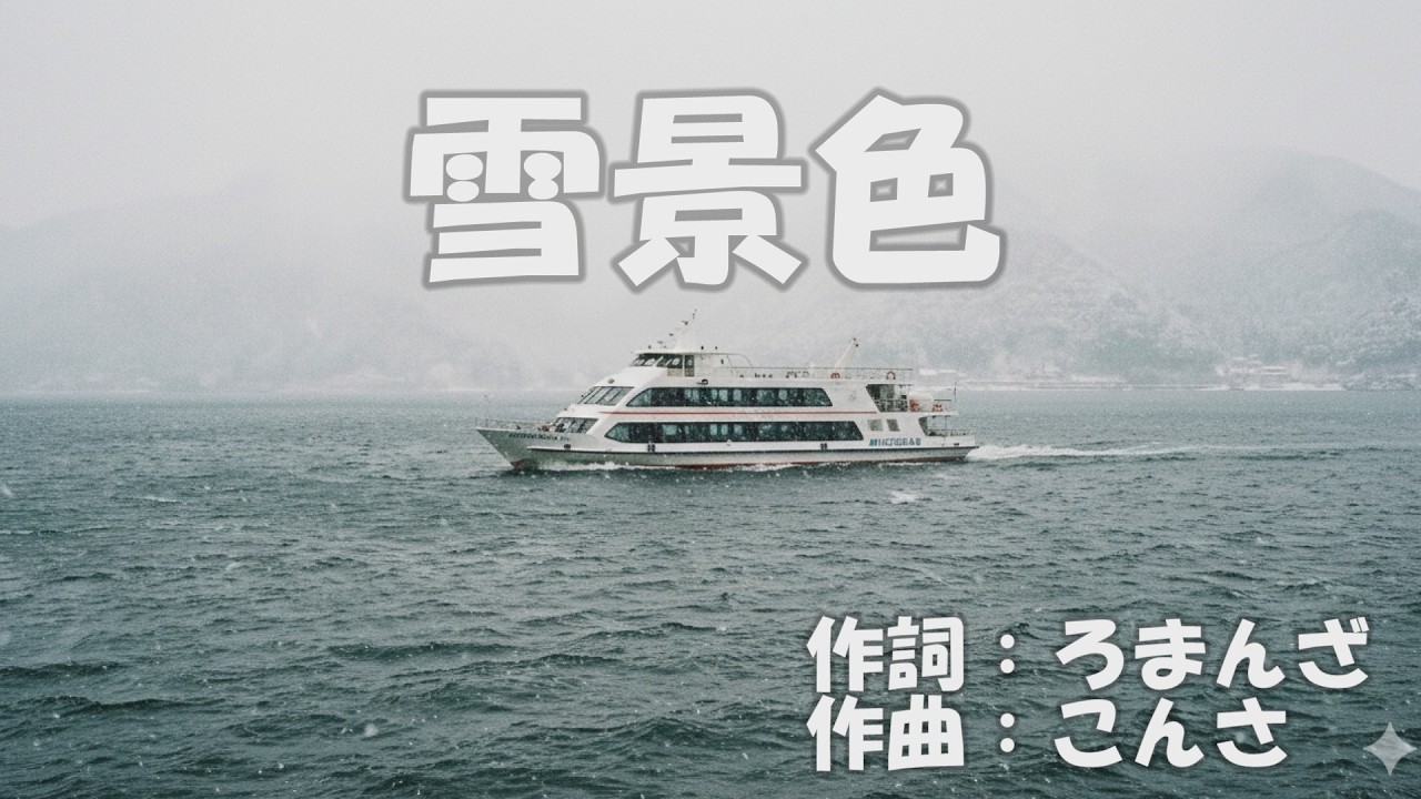 雪景色(作詞:ろまんざさん)