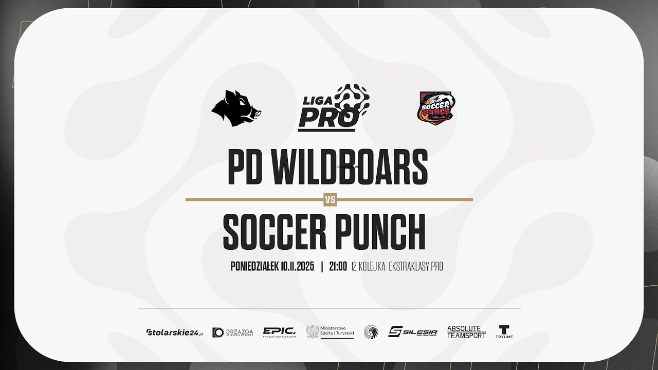 PD WILDBOARS - SOCCER PUCH | PRO LIGA, Sezon Jesień 2025 - 10.11.2025