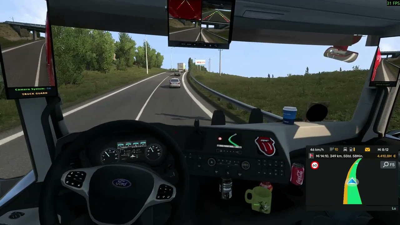 ETS2 Euro Truck Simulator 2 n Russland mit Ford F Mas Coca Cola Teil 2 2025 09 29