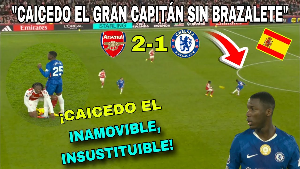 😱 ¡ASOMBRO! de la PRENSA ESPAÑOLA 🇪🇸 por MOISÉS CAICEDO ante ARSENAL ¡CAICEDO ES INAMOVIBLE! 