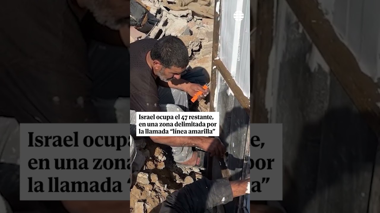 As&iacute; es la situaci&oacute;n actual de Gaza en su fr&aacute;gil alto el fuego con Israel: 