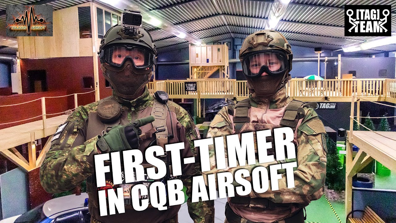 First-timer In CQB | Airsoft Indoor Gameplay | ASA Arena, Kerava, Finland