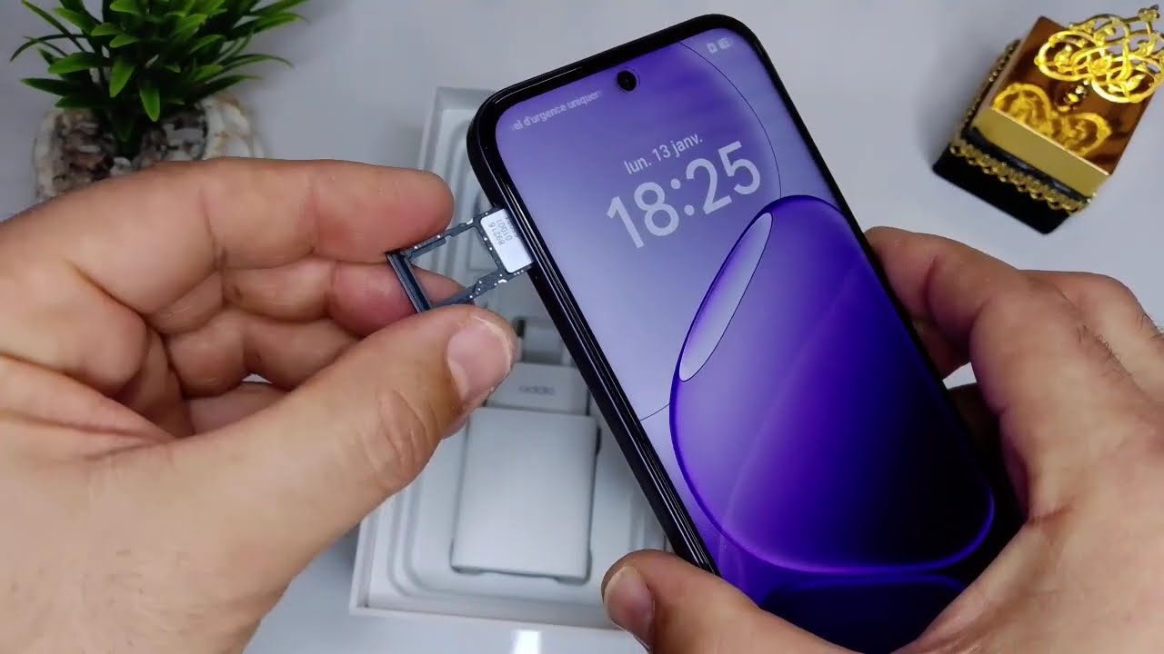 How to put a SIM card in Oppo A6x