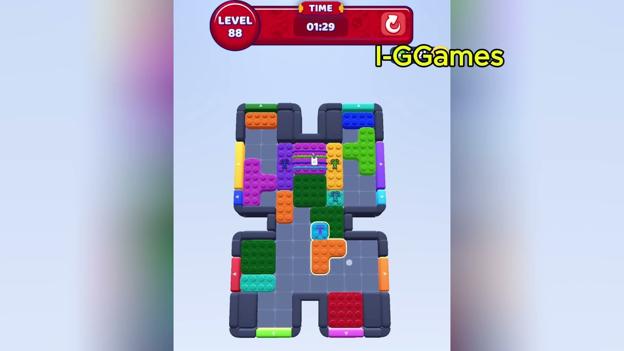 Color Block Jam Уровень 88