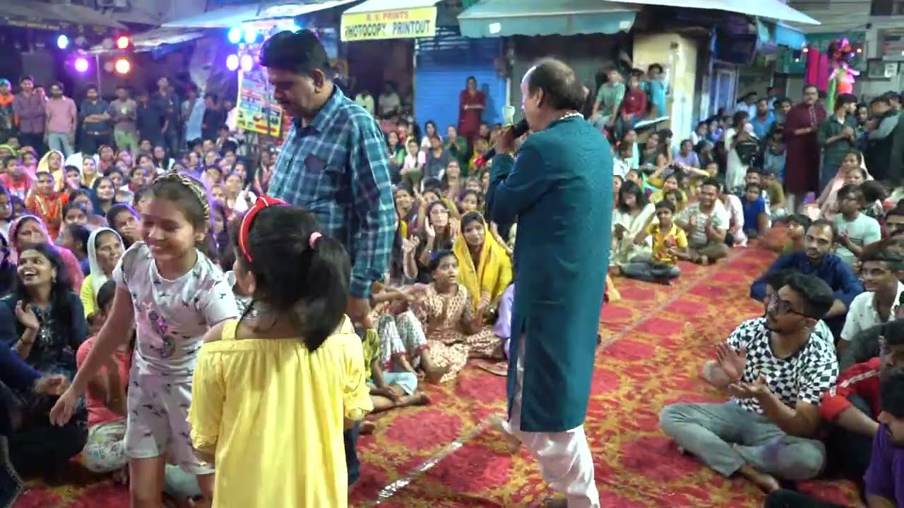 Nitin mukesh ji Live hanuman ji ki jhanki 35va vishal maa bhagwati jagran