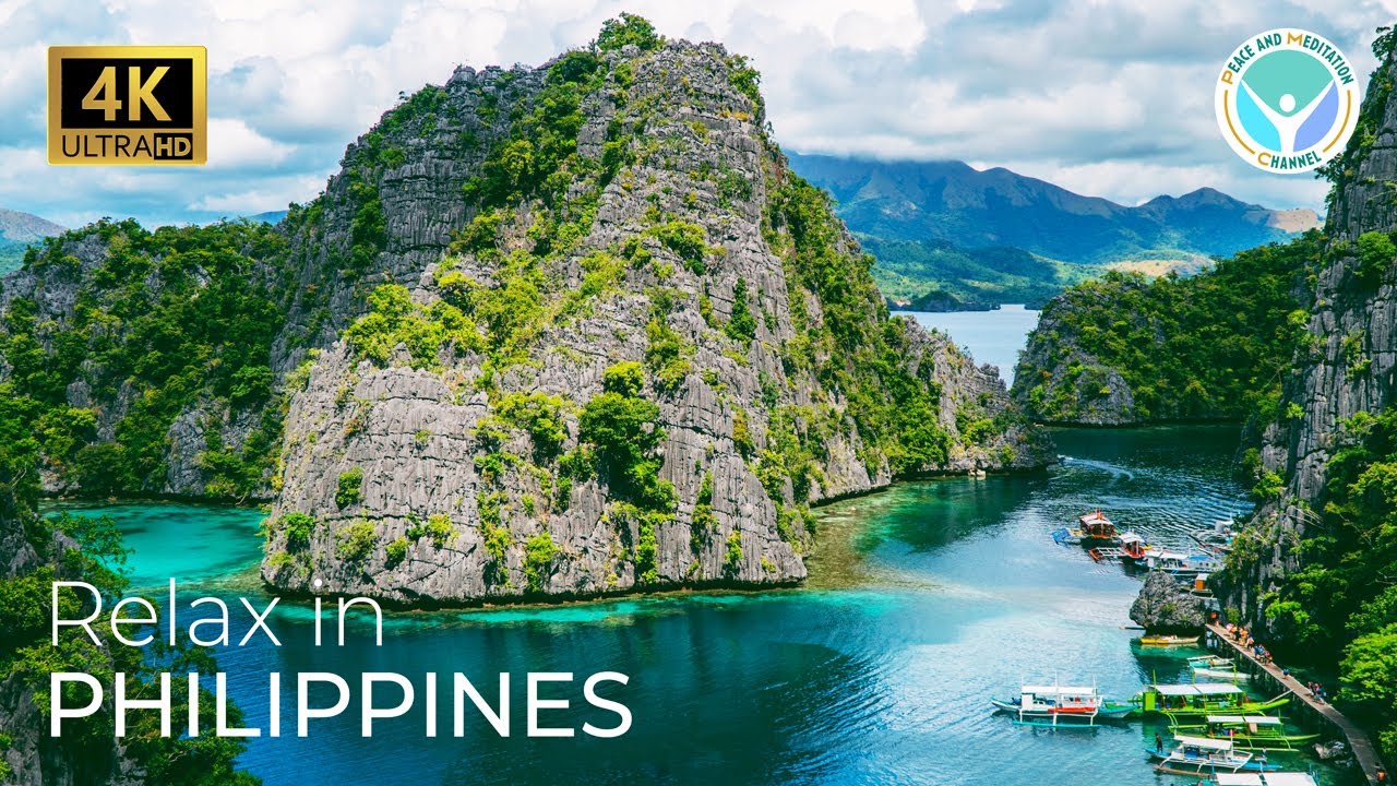 Relax in Philippines 4K - Relaxing Music Video that Features the Beauty of Philippines in 30 minutes