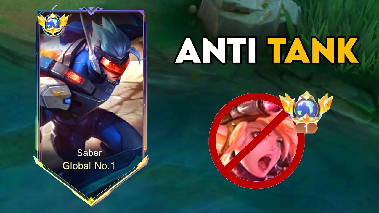 THIS SABER BUILD IS ILLEGAL… I DELETE TANK HEROES 😨