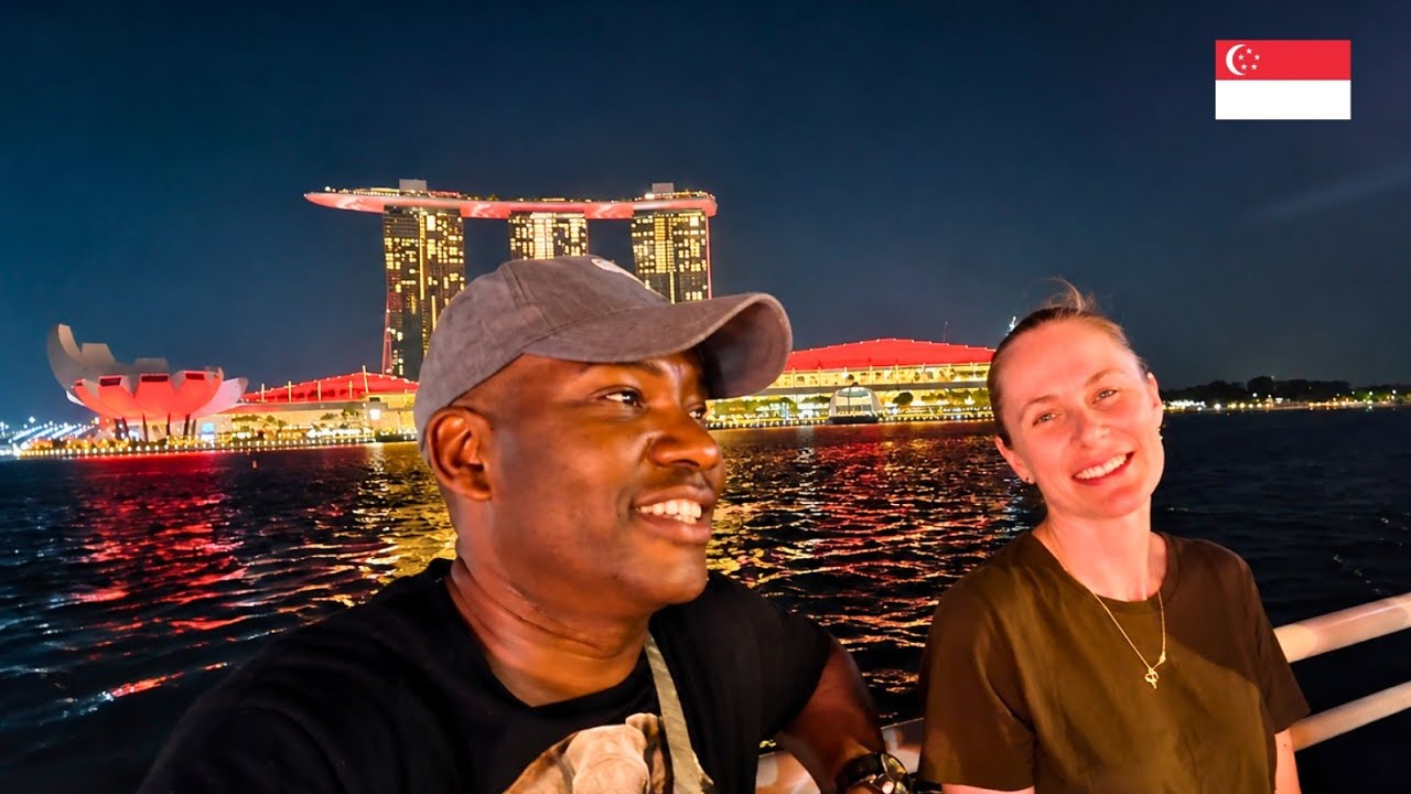 Singapore Night Boat Tour 🇸🇬 City View ✨️ 