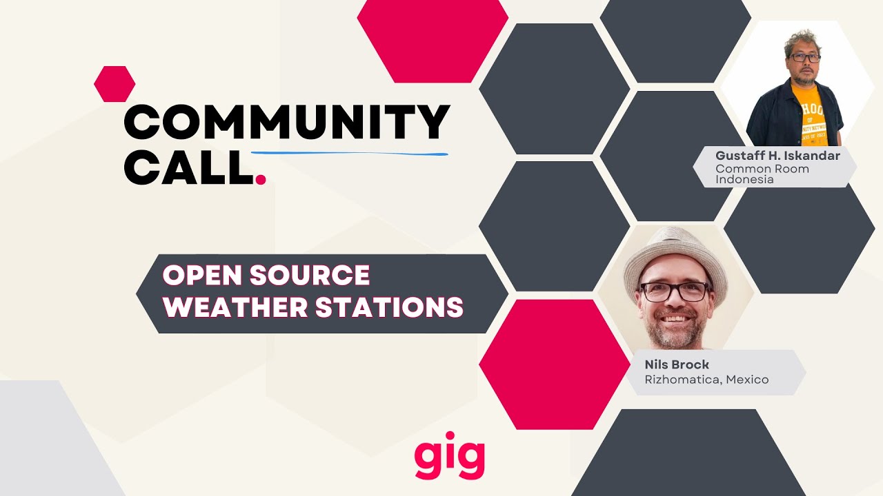 Community Call: Open Source Weather Stations