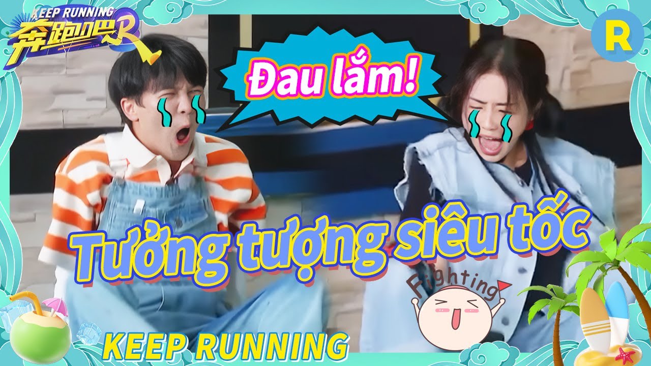 Bạch Lộc và Châu Thâm gần như khóc ra trên Thảm mát xa|Keep Running kênh Việtnam