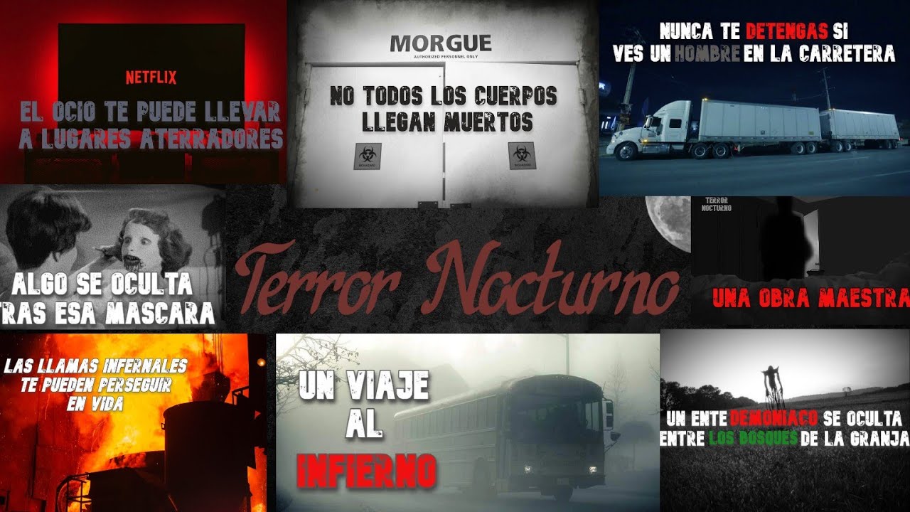 1 Hora de Relatos de TERROR | Terror Nocturno