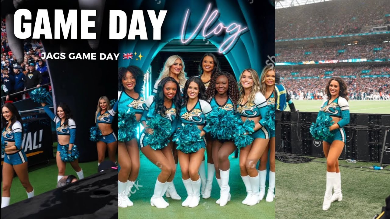 Behind the Scenes: NFL Cheerleader London Game Day 🇬🇧✨