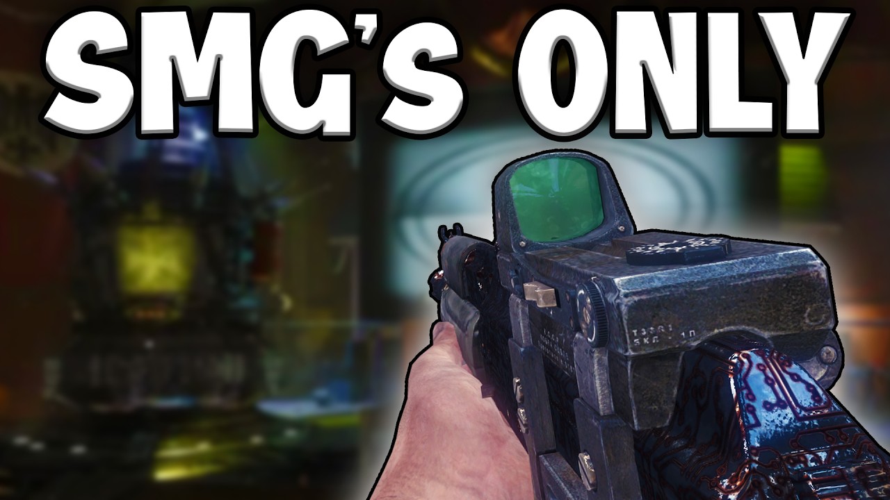 Using EVERY SMG in Black Ops 1 Zombies (Crazy RNG!)