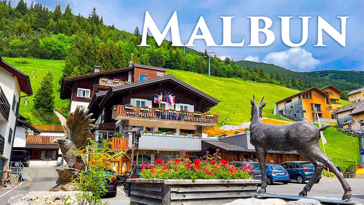 Malbun, Liechtenstein 4K - The Most Beautiful Small Country in Europe - Walking Tour, Travel Vlog
